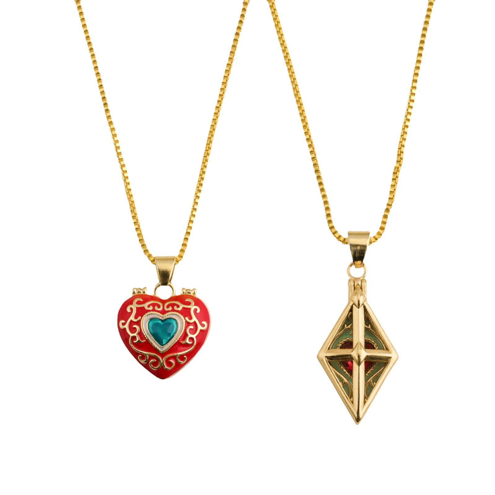 Anime Pendant Necklace - อนิเมะ ชูการ์ ชูการ์ รูน ‌ สร้อยคอช็อกโกลา