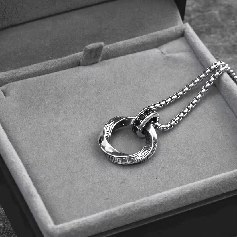 สร้อยคอเงินแท้ 925 ดีไซน์ใหม่  - 925 Sterling Silver Chain Necklace Men บทวิจารณ์และราคา