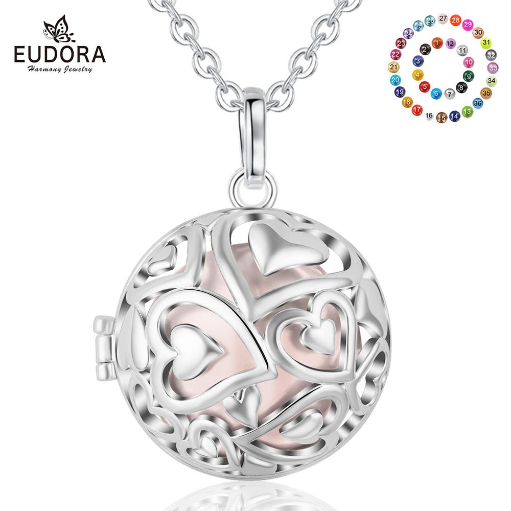 Eudora 20mm Harmony Ball จี้สร - Heart Locket Necklace Photo บทวิจารณ์และราคา