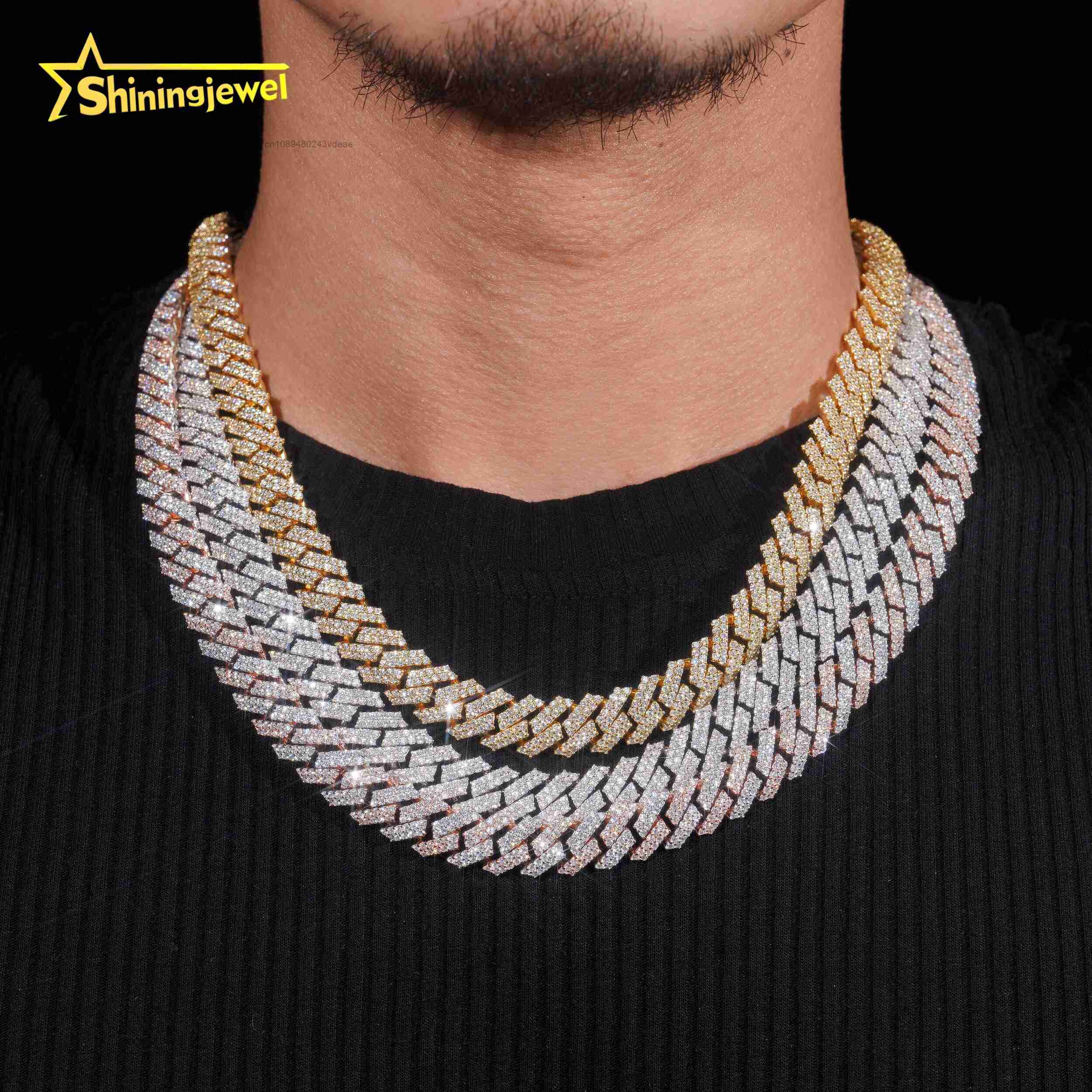 สร้อยคอแฟชั่นผู้ชายสไตล์ฮิปฮอป - Cuban Link Chain 12Mm บทวิจารณ์และราคา