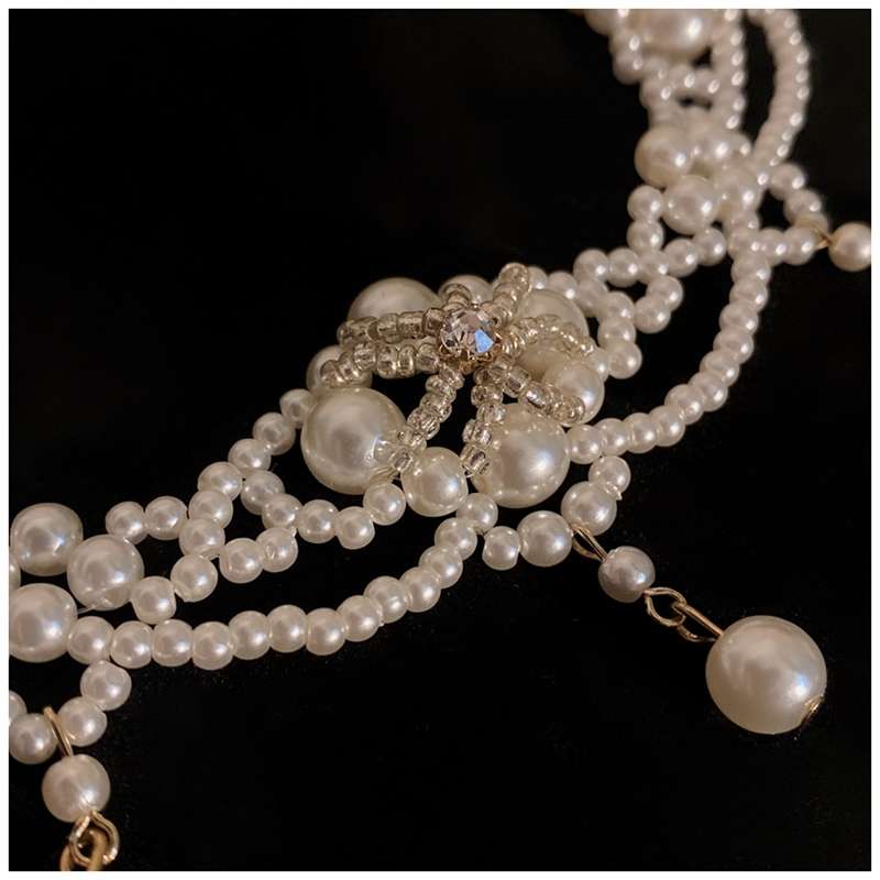 Luxury Vintage Pearlสร้อยคอCho - Pearl Choker Necklace Vintage บทวิจารณ์และราคา